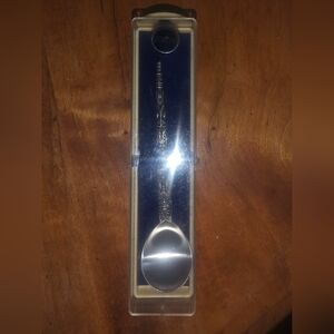 Made In Canada Collectible Pewter Spoon, Totem Pole Design